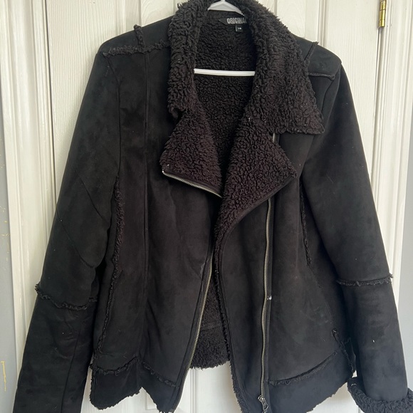 Black aviator jacket - Picture 2 of 3